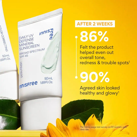 Daily UV Defense Mineral Sunscreen Broad Spectrum SPF 45 with Color Correcting