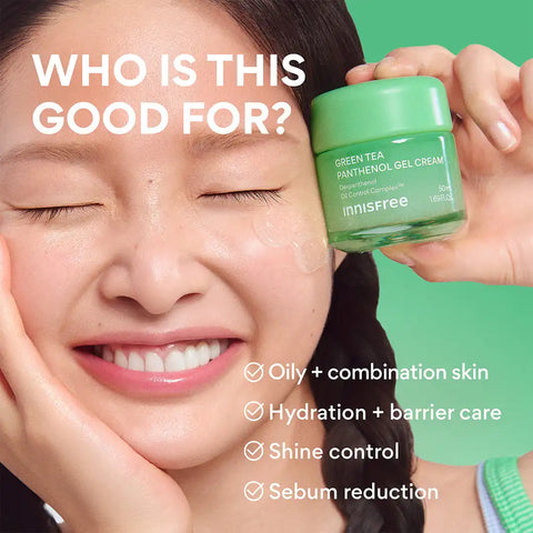 Green Tea Panthenol Gel Cream