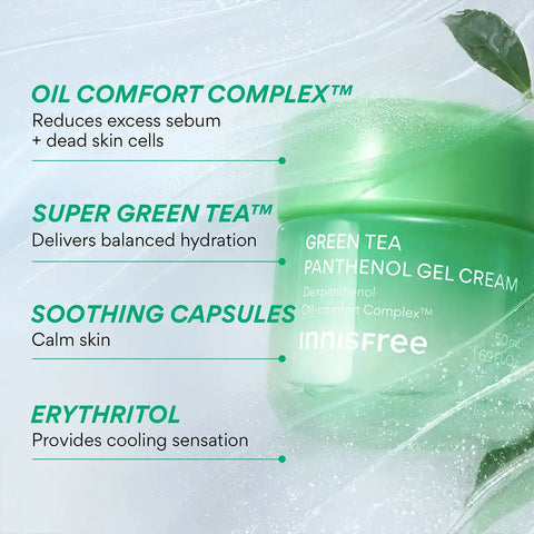 Green Tea Panthenol Gel Cream