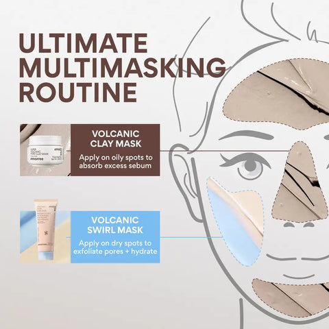 Super Volcanic Pore Clay Mask – Deep Cleanse & Clear Face Pores